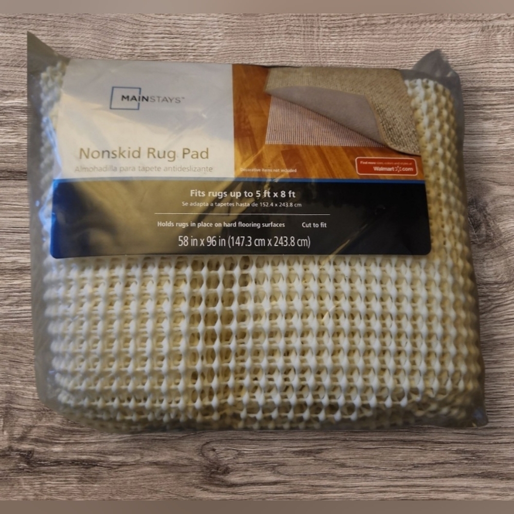 5x8 Mainstays Nonskid Rug Pad